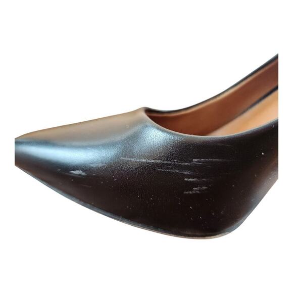 Christian Siriano for payless black heels sz 9 pointed toe pump shoe - Picture 10 of 14